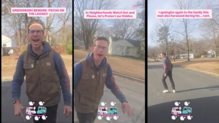 North Carolina Man Filmed Raging at Ice Cream Truck Driver and Harassing a Customer: ‘Mad About Ice Cream for Kids Is Diabolical’ North Carolina Man Rages at Ice Cream Truck Driver