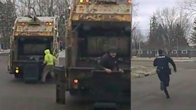 ‘Definitely Not The Clean Getaway He Had In Mind’: Sanitation Worker’s Shocking Discovery In Ohio Turns Him Into A Hero