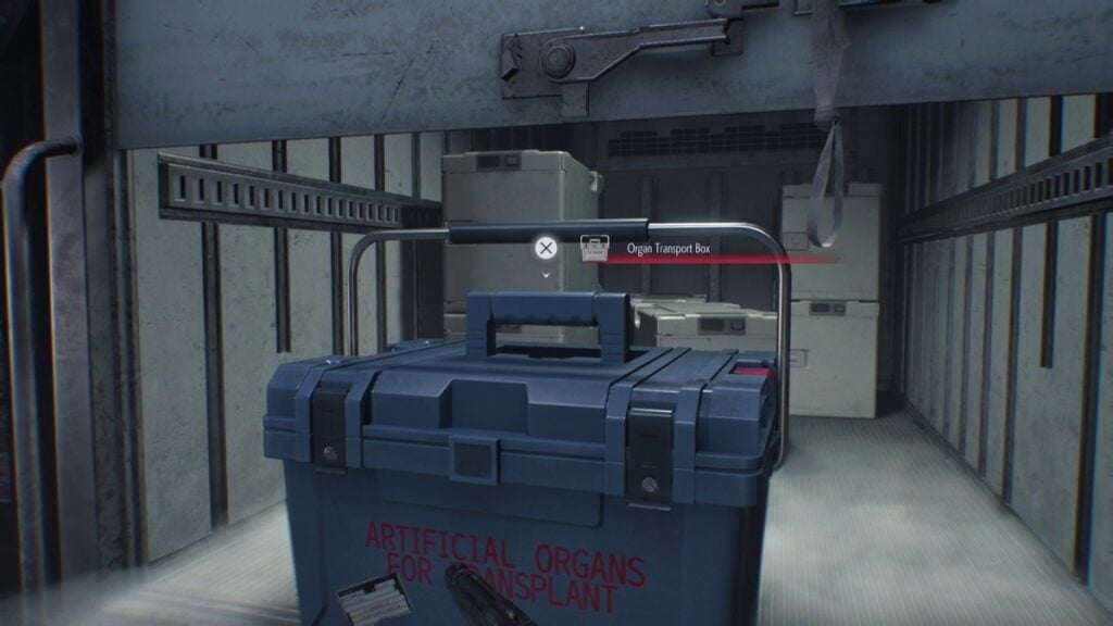 Organ Transport Box Location