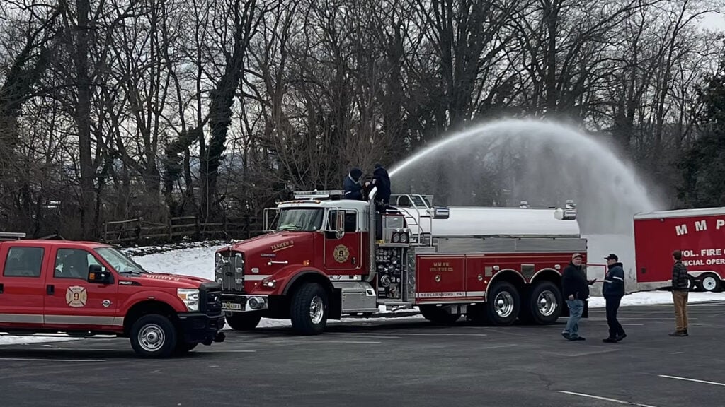 Pennsylvania Fire Department Told They Cannot Use Fire Hydrants To Fight Fires