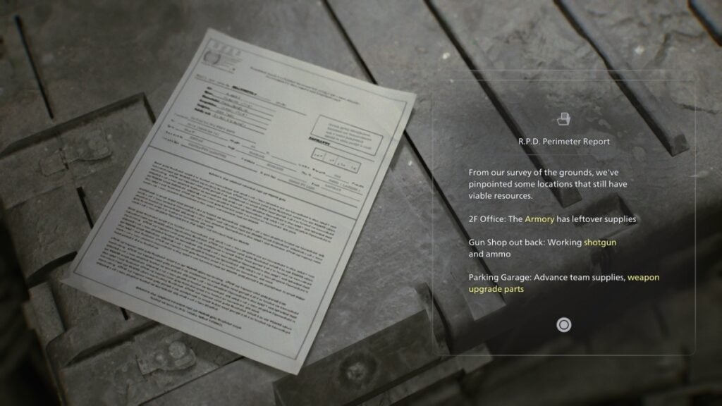 RPD Perimeter Report