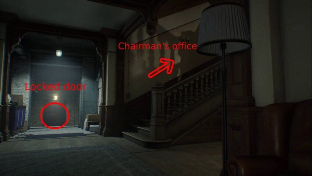 Rhodes Hill West Wing Stairs