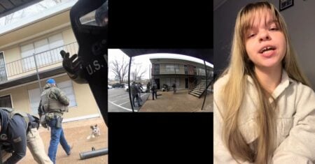 ICE kick puppy in Tennessee