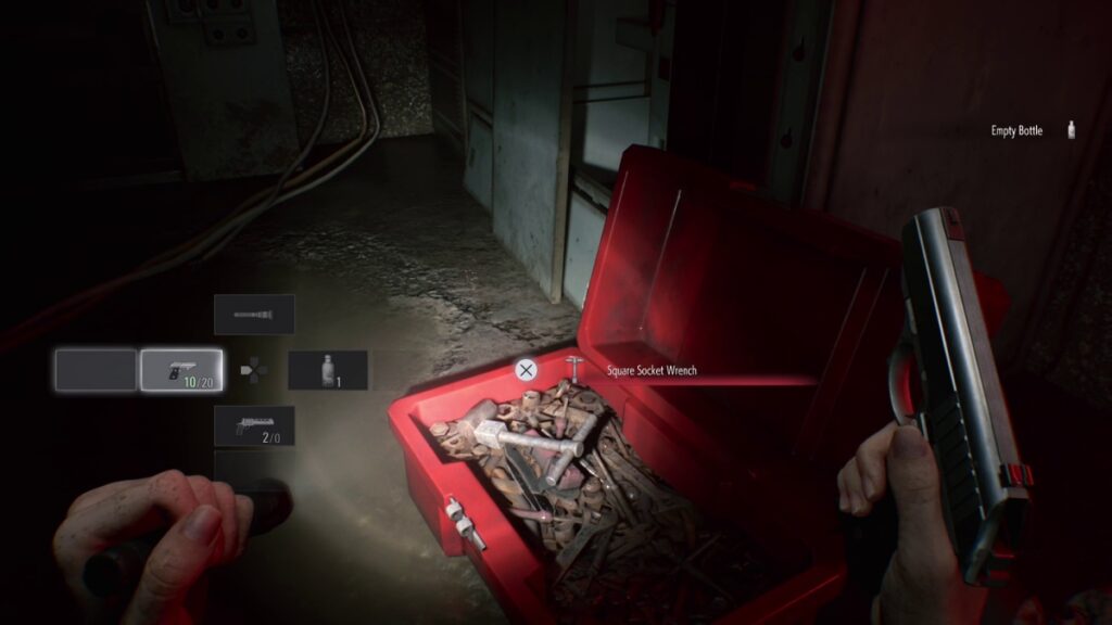 Square Socket Wrench Toolbox Location