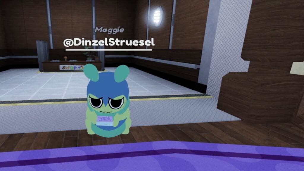 Squirm on Dandy's World Eating a Book