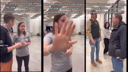 Street Preachers Protest Transgender Event Chattanooga