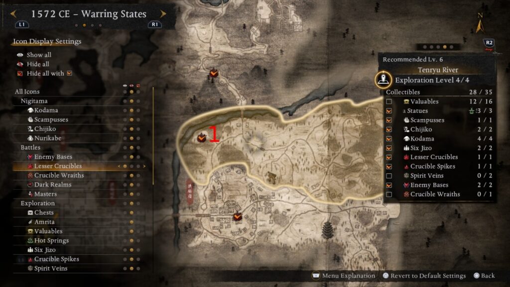 Tenryu River Lesser Crucible