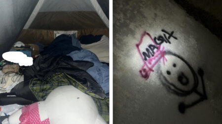 Texas Anti-MAGA Bullies Break Into And Pepper-Spray Homeless Man’s Tent