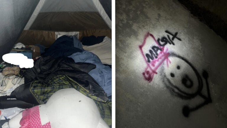 Texas Anti-MAGA Bullies Break Into And Pepper-Spray Homeless Man’s Tent