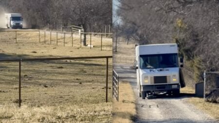 Texas FedEx Employee Throws Packages Out the Side of Their Vehicle While Customer Records His Frustrations