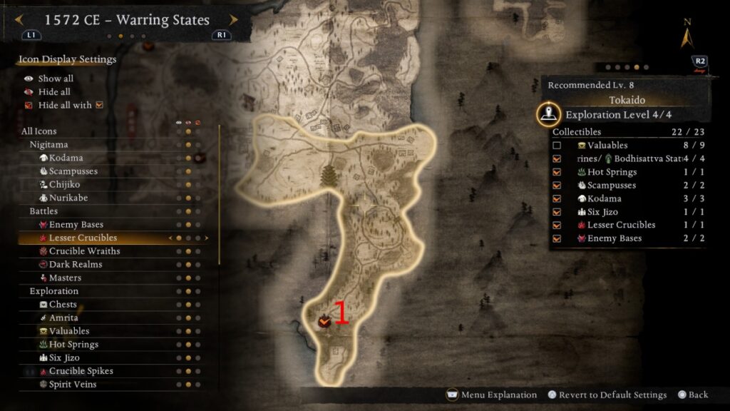 Lesser Crucible Tokaido