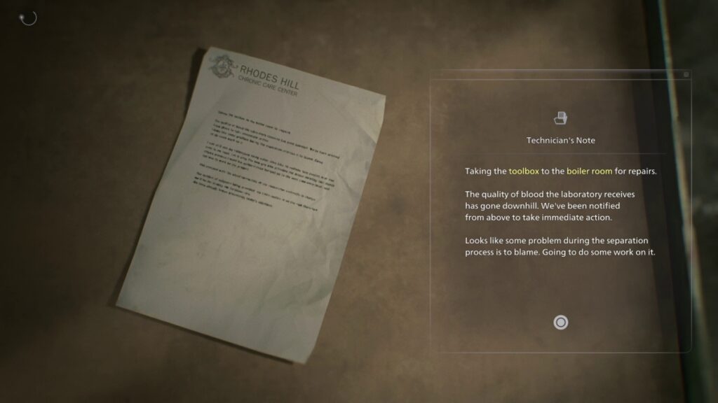 Toolbox Location basement