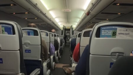 United Airlines Flight Attendant Shoves Passenger