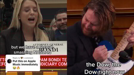 This Hearing Turned Into a Hit: Pam Bondi’s Capitol Hill Testimony Gets Remixed, ‘The New Owl City Song Goes Hard’ Check Out This Wild Remix of Pam Bondi’s Capitol Hill Hearing in Washington DC: ‘The New Owl City Song Goes Hard’