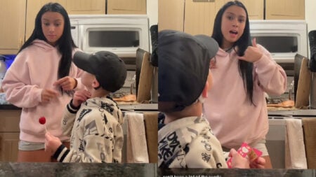 Washington Mother Lets Son Have Red 40 Candy in Viral Video, and TikTok is Not Having It, 'Respectfully, you are a baddie!'