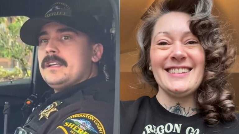 Washington Woman Confronts Deputy Parked Outside School