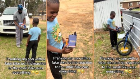 Wholesome Texas Boy's Reaction to Toy Bike is Everything, 'I love kids who are grateful'