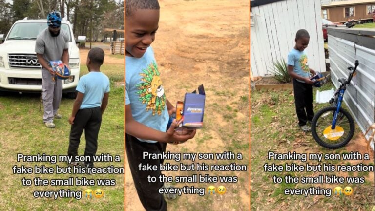 Wholesome Texas Boy's Reaction to Toy Bike is Everything, 'I love kids who are grateful'