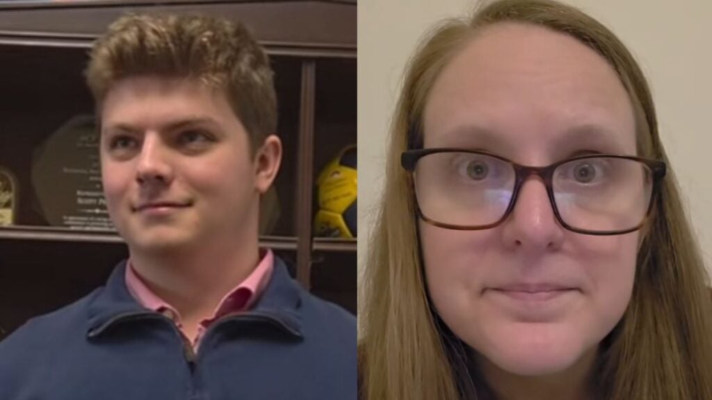 Woman Demands Trump Impeachment At D.C. Congressional Office