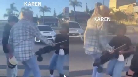 A picture of the California woman.