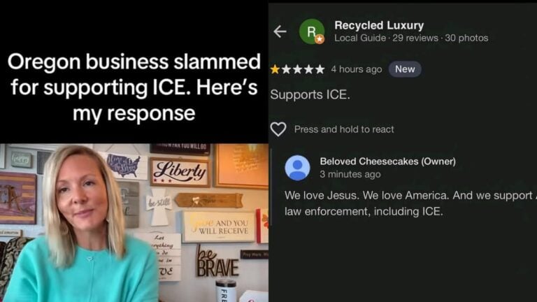 A picture of the Oregon business owner.