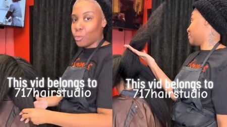 A picture of the Pennsylvania hairstylist.