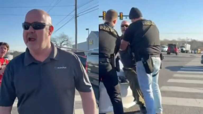 A picture of the Tennessee MAGA agitator.