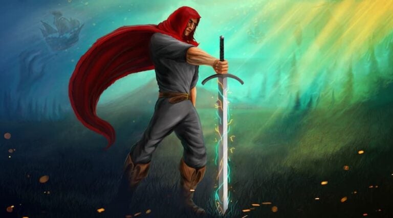 Crimson Capes Is a Gorgeous 2D Soulslike That Wants You to Earn Every Sword Strike Crimson Capes keyart