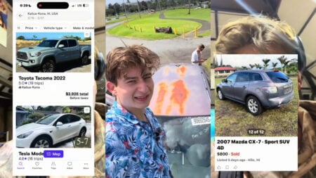 Hawaii Tourist Frustrated at $3,000 Car Rental Price Buys $750 2nd Hand Car Instead: ‘Does This Look Like Price Gouging?’ Hawaii car rental