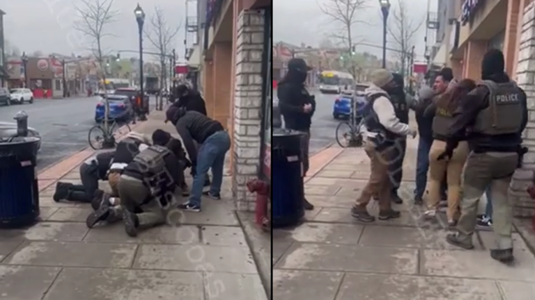 Multiple ICE Agents Aggressively Arrest a Single Man in New Jersey: ‘It’s Crazy How Excited They Are’
