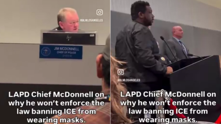 California Residents Burst Into Laughter When LAPD Chief Tries to Explain Why He Didn’t Enforce Law on ICE: ‘Deserved. Treat Them Like the Clowns They Are’