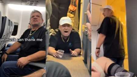 Texas MAGA man harasses flight attendant