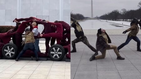 Renee Good and Alex Pretti dance