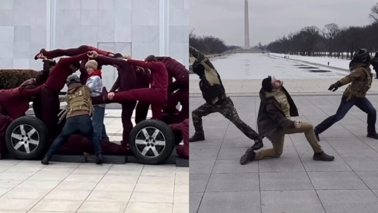 Renee Good and Alex Pretti dance