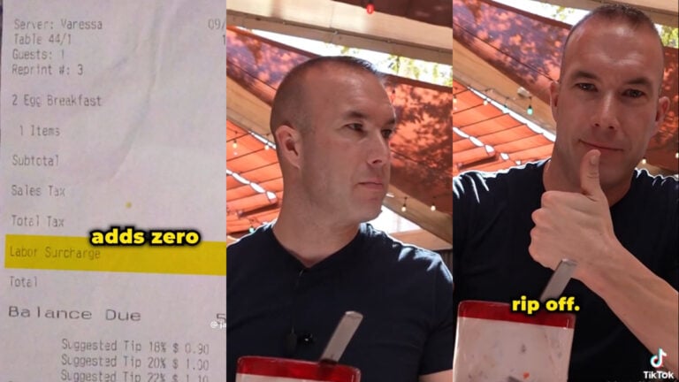 Las Vegas restaurant fee rip-off