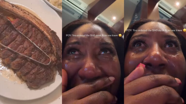 Pennsylvania Nurse Breaks Down in Tears as Restaurant Slaps $145 Price Tag on Her Steak in Viral Video: ‘I Didn’t Even Open the Menu’ Steak for $145 in pennsylvania restaurant