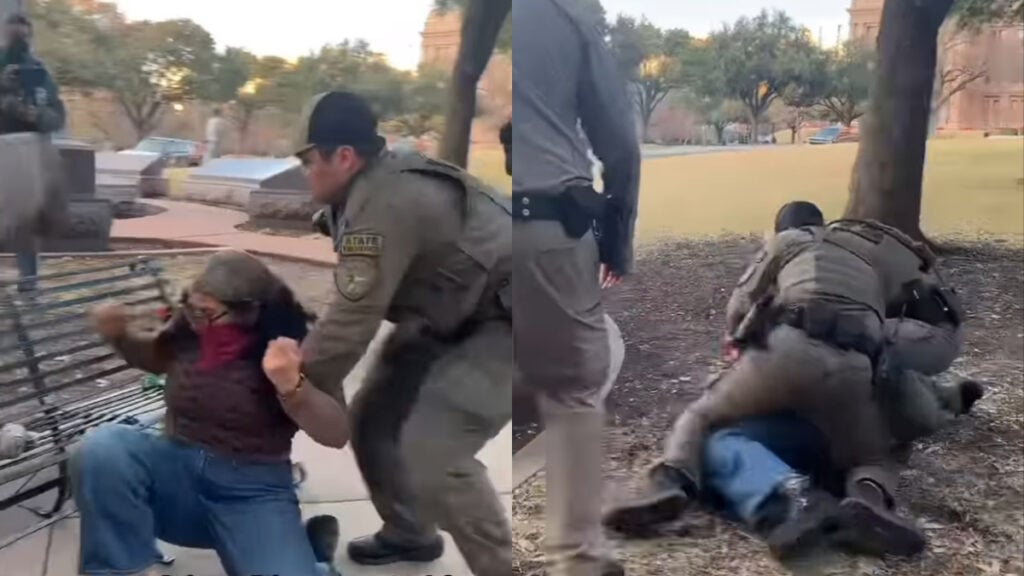 State Troopers Blasted for ‘Unlawful Arrest’ of Woman Roller Skating in Texas Capitol: ‘Now State Troopers are Adopting ICE Behavior’ Texas State Troopers arrest roller skating woman
