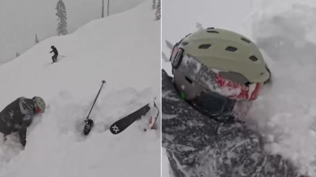 Brave Skiers Save the Life of a Man Suffocating Under Snow in Palisades Tahoe Resort in California: ‘Never Ski Alone in a Whiteout’ Two skiers in California