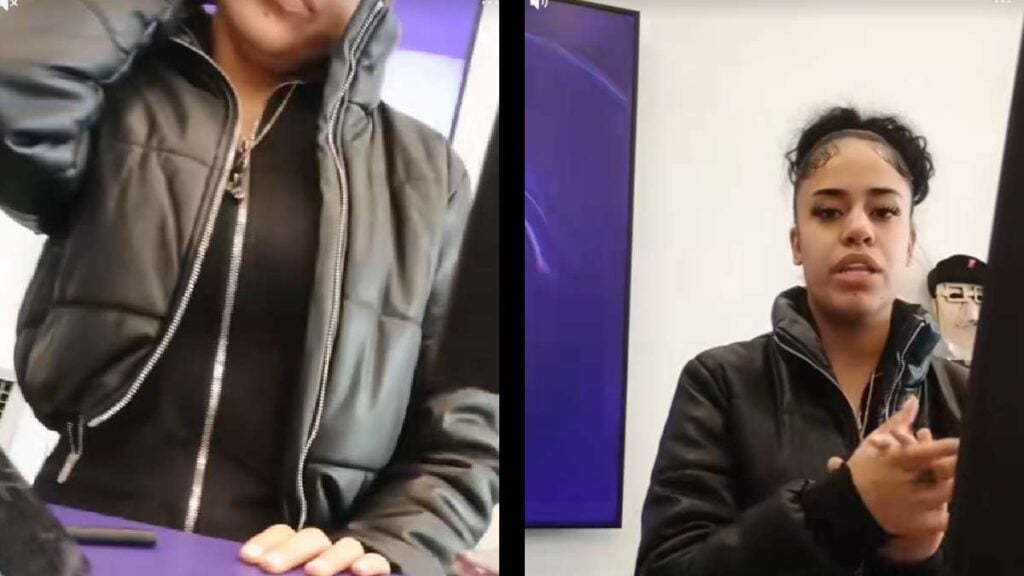 New York Karen Demanding Phone