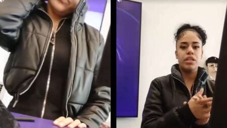 New York Karen Demanding Phone