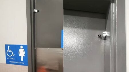 A picture at the Walmart in Arizona.