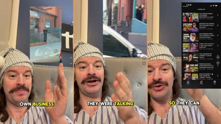 Iowa Influencer Gives Insight Into What First Amendment Auditors Are, 'how is this stuff legal but loitering is illegal'