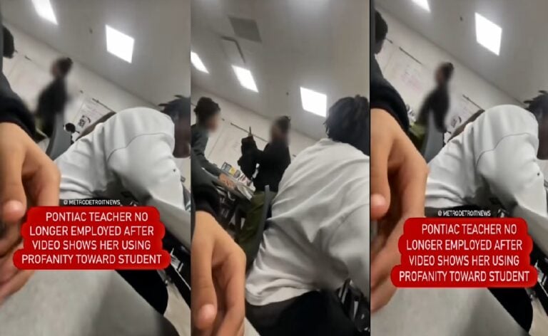 Michigan Teacher Fired For Cussing Out Students