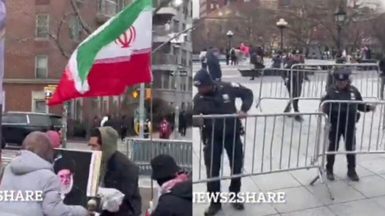 A picture of the New York activists.