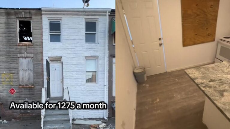 Man Shows ‘Fully Renovated’ Baltimore Property, Viewers Say It Looks Like a Crime Scene