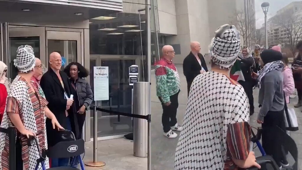 Supporters Cheer As Brian McGinnis Leaves Hospital After Senate Altercation in Washington D.C., ‘Get Well Marine’