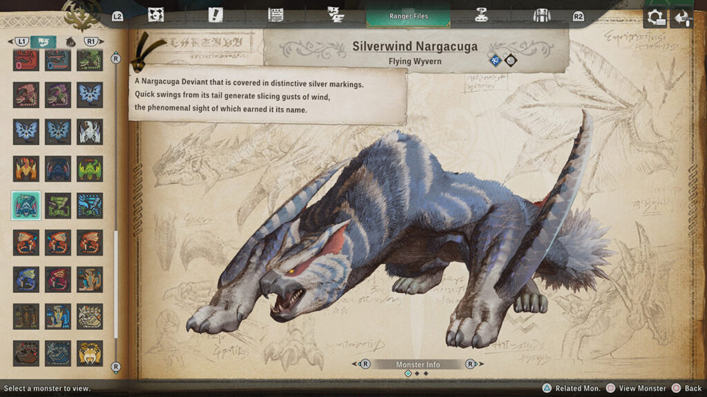 Monster Hunter Stories 3 - Flying Wyverns Move Types and Weaknesses