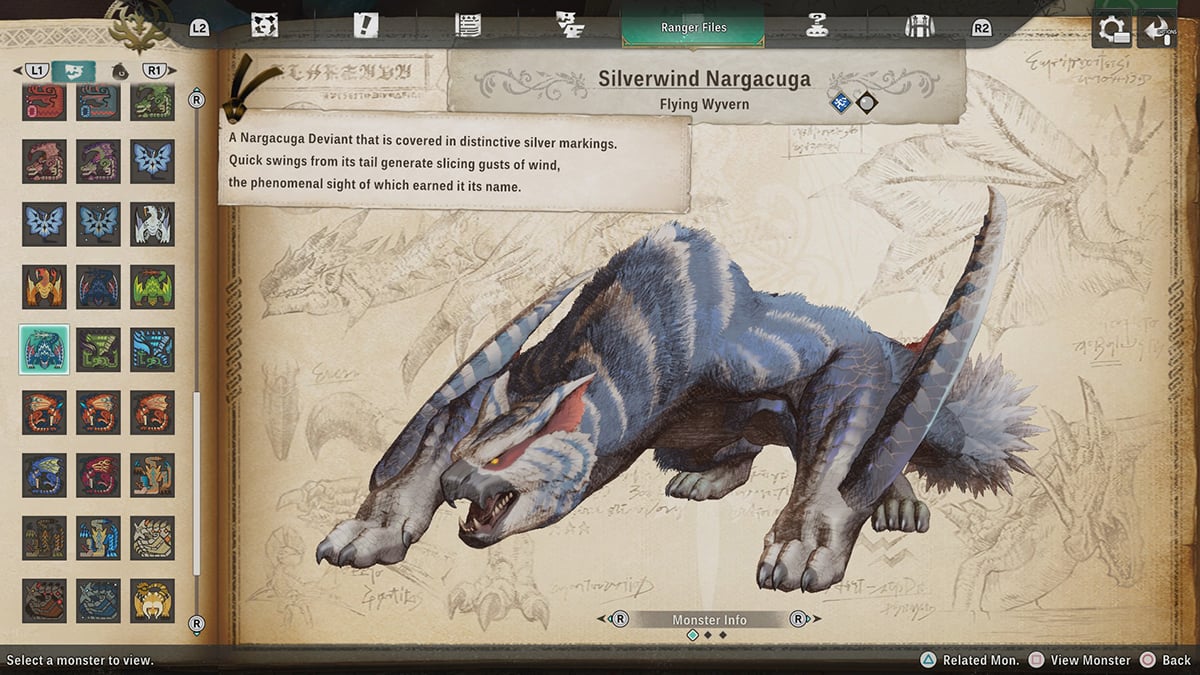 Monster Hunter Stories 3 - Flying Wyverns Move Types and Weaknesses