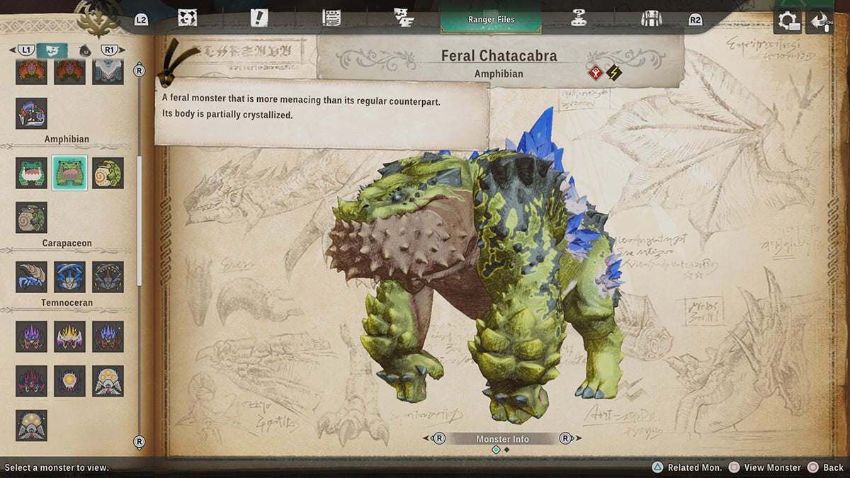 Monster Hunter Stories 3 - Amphibians Move Types and Weaknesses