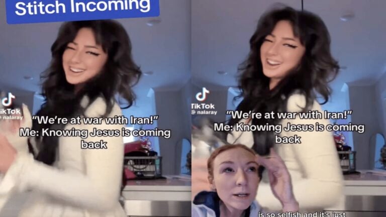 New Jersey Woman Explains Christian Hypocrisy Running Rampant on TikTok After Iran War Announcement